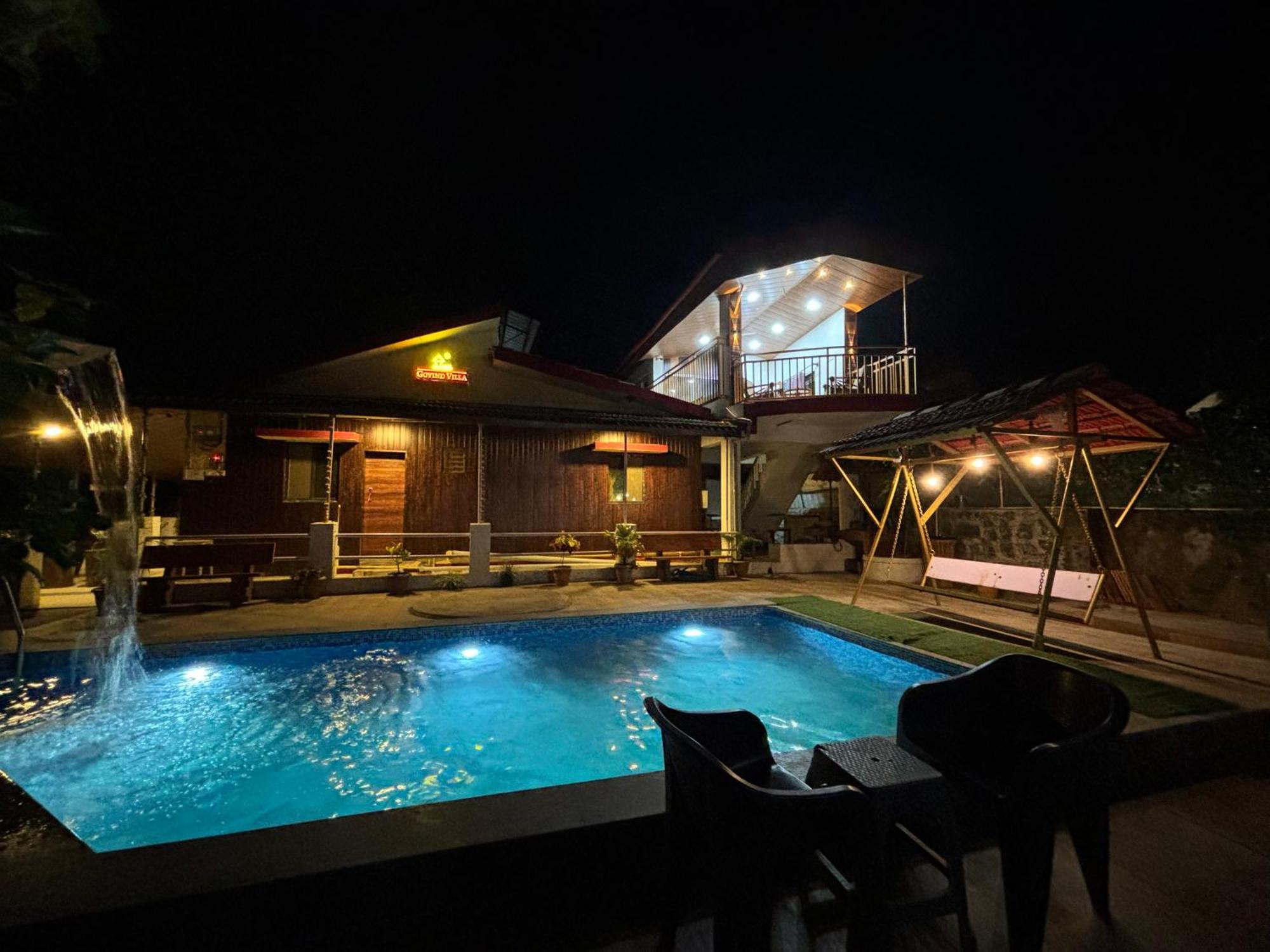 Govind Villa - 3Bhk Penthouse Suite With Pool Splash Lonavala Eksteriør bilde